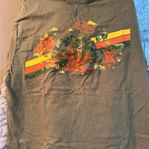Disney Olive Green Animal Kingdom Authentic XL T-Shirt